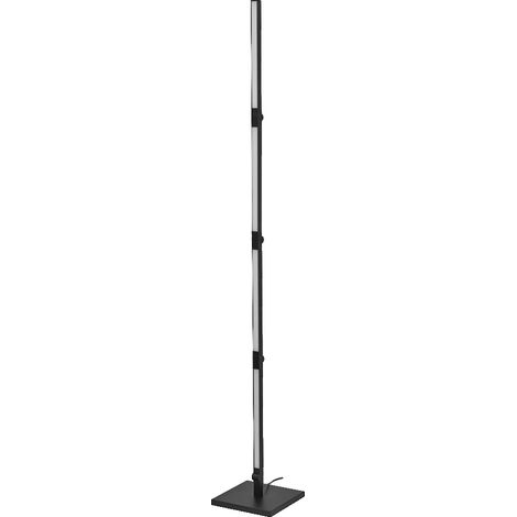 LEDVANCE Smart+ WiFi vert Wall & Floor Lamp, nero, 24W, 2320lm, luce bianca e colore regolabile, dimmerabile, lunga durata, Effetto della luce RGB magica dinamica, trollo delle app, 2700K- 6500K (1/4)