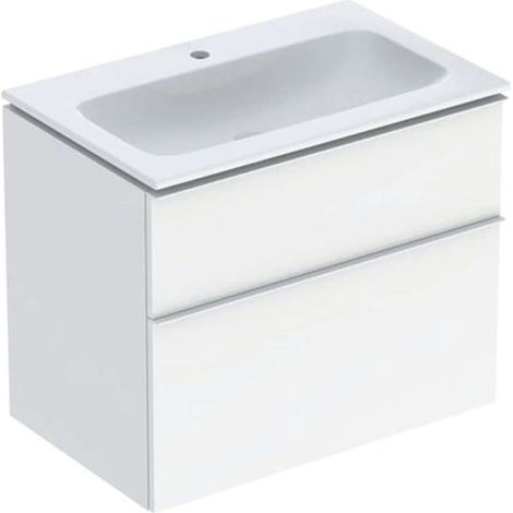 Geberit iCon Set mueble lavabo con mueble bajo lavabo, 2 cajones, (1/2)