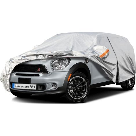 Autoabdeckung wasserdicht atmungsaktiv für Mini Paceman R61 (2013-2016) Silber (1/5)