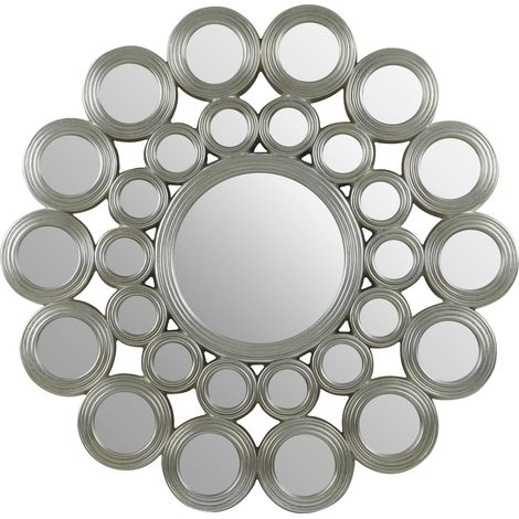 Premier Housewares Maris Silver Wall Mirror (1/4)