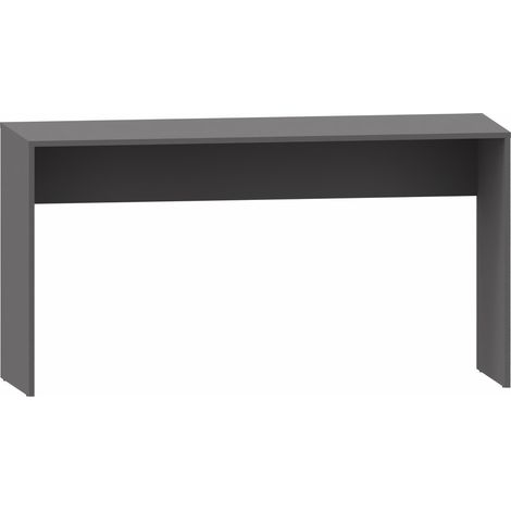 Scrivania ALTIVO DESK 140 color antracite, grande, universale, configurabile.