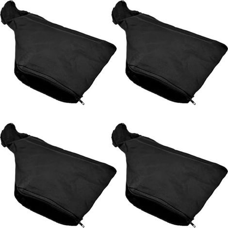 Sac A Poussiere - 22 5 X 15 X 14 3 Cm - Pour Scie A Mitrer Aluminium 255 - Noir - 4 Pieces (1/5)