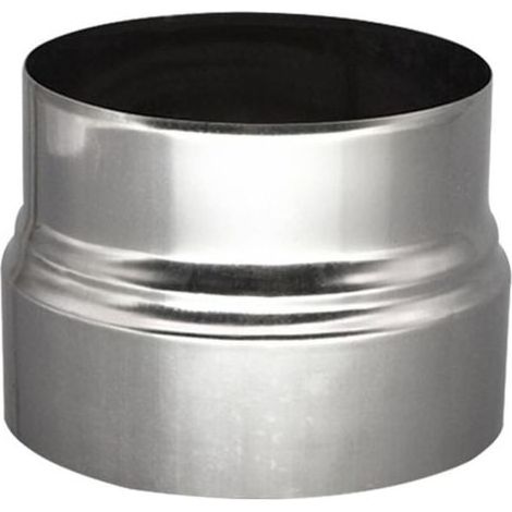 Réducteur de tuyau de poêle 120 mm à 110 mm - Raccord de poêle - En acier inoxydable - Réduction du tuyau de cheminée (1/5)
