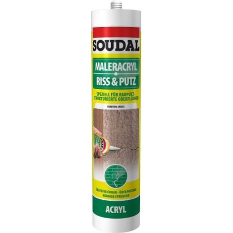 Soudal Acryl Riss- & Putz weiß 300 ml Bauschaum