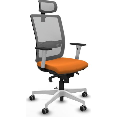 Silla piqueras y crespo Haches gris malla cómoda oficina (1/2)