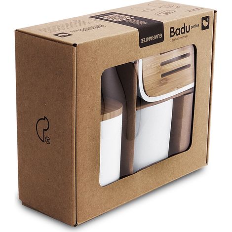 Set Distributeur, Porte-savon Et Gobelet Nimco (1/5)