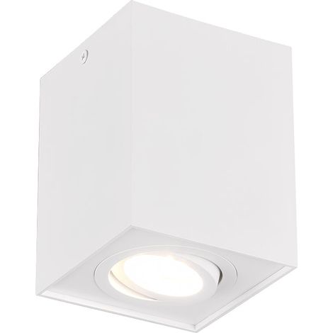 Plafoniera da Interno GU10 in Metallo Bianco Opaco (1/2)