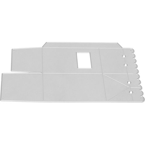 Emporte-pièce métallique motif brique de lait, poinçon gaufrage pour scrapbooking et cartes DIY (1/5)