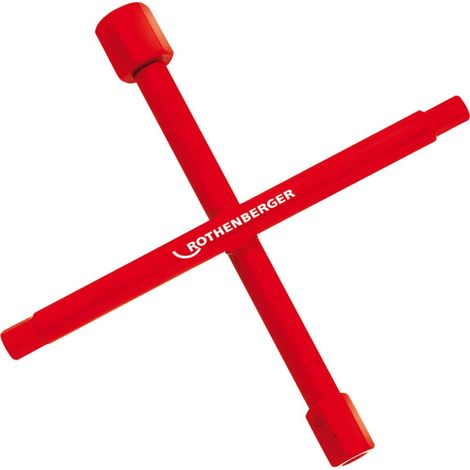 ROTHENBERGER Sanitär-Kreuzschlüssel, 3/8-1" - 351044