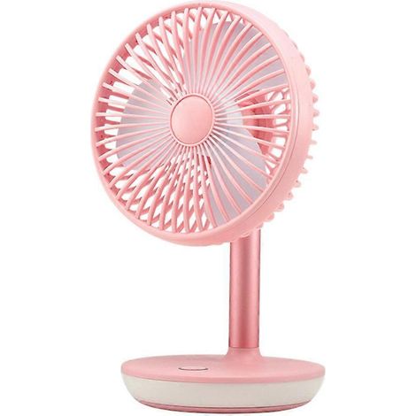 Mini ventilateur de bureau/de table ultra silencieux, 4 modes, batterie 4000 mAh, USB personnel (1/4)