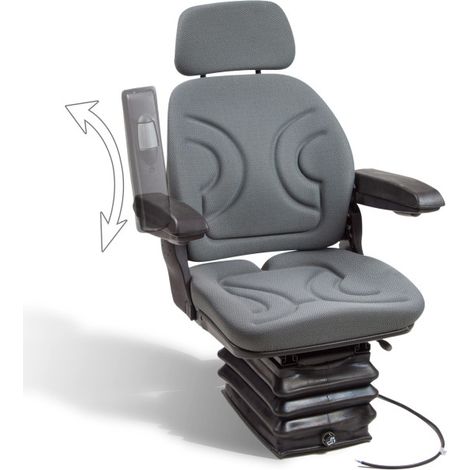 Siège de tracteur STAR PLUS TV2 avec accoudoirs + appui-tête
