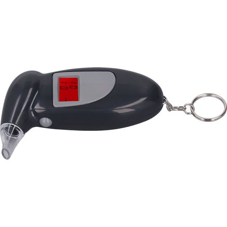 Testeur d'haleine numérique portable avec embouts de rechange pour une utilisation à domicile par les conducteurs (1/5)