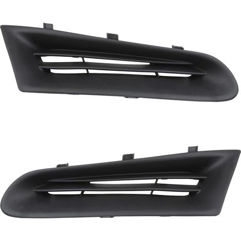Grilles de calandre pare-chocs compatible avec Renault Clio 3 III 2005-2009 7701208684 (droite et gauche)