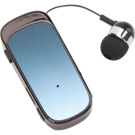 Casque sans Fil5.2 de Conception Rétractable Affichage de la Batterie LED, Autonomie Longue Durée pour Les Conduurs de la Voix et Les Professionnels (Bleu dégradé) (1/5)