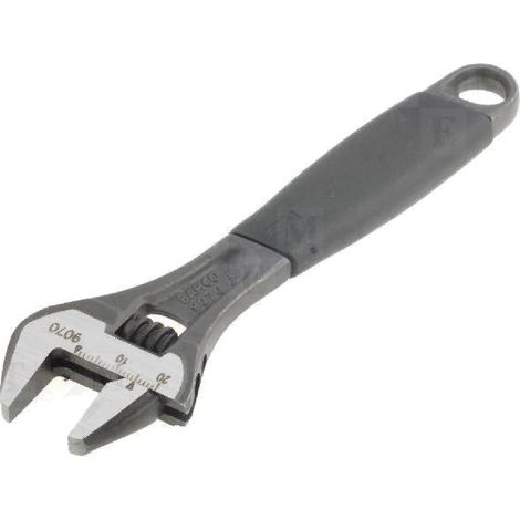 Cle a molette 158mm - ouverture max des fourches 20mm