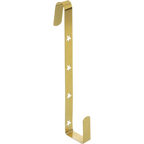 Aufhänger für Weihnachtskranz, golden, 29,5 cm (1/2)