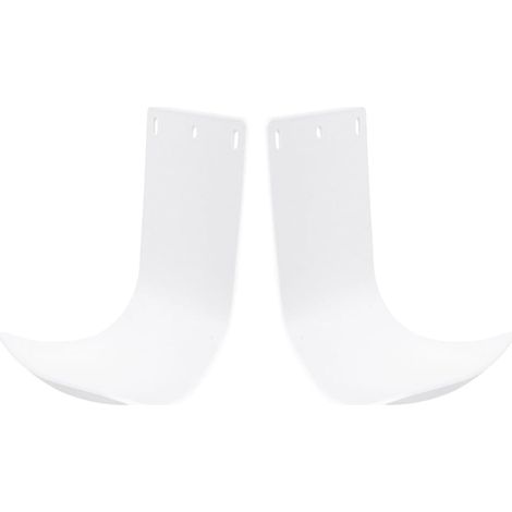 Dispensador de líquidos de pared de 2 piezas de ABS con bandeja antigoteo, compatible con la mayoría de las máquinas expendedoras, color blanco.