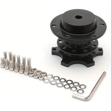 Adaptateur Quick Release pour Volant de Course – Système de démontage rapide, adaptateur volant racing, quick release aluminium – Sécurité et sport