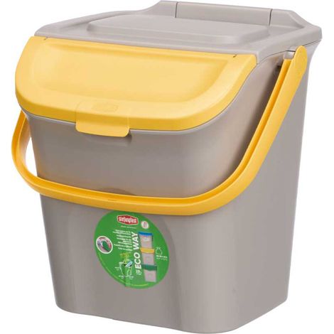 Poubelle de tri des déchets, 28 l (1/3)
