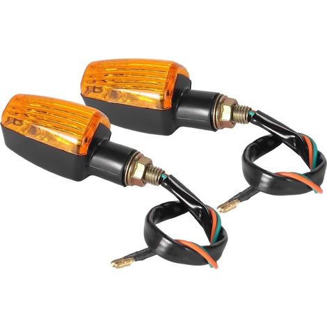 Feu Arrière Frein Ampoule Clignotante Universelle Pour Moto, 12 V CC, Ambre, 8 W, Accessoires (1/5)