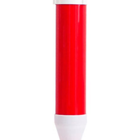 Ventouse de toilette à ventouses larges pour déboucher rapidement les canalisations domestiques - Tige en plastique (1/4)