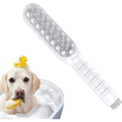 CCYKXA Portable Pet Shower Head, Dog Shower Accessory - Dog Massage Bath - Indoor and Outdoor Pet Shower Head (1/5)