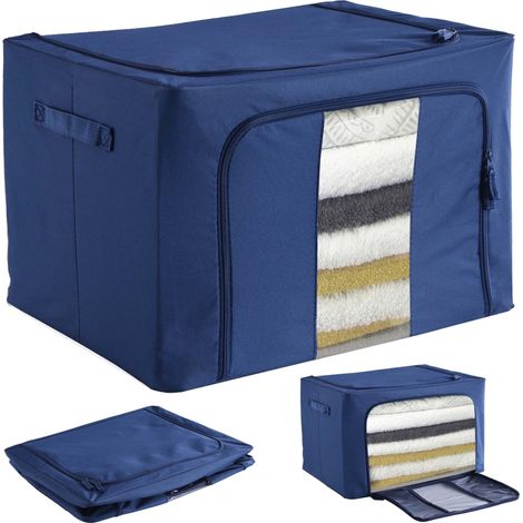 Organizzatore pieghevole Evan blu navy (1/5)