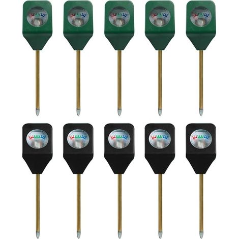 10 Pièces Mini Testeur D'Hygromètre Portable Humidité Du Sol Humidimètre Mètre Plantes en Pot D'Intérieur Analyseur de Sol de Plantation (1/5)