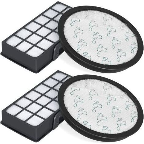 Ensemble de 2 filtres HEPA pour aspirateurs Rowenta Silence Force Cyclonic 4AAAA RO7647EA RO7663EA RO7676EA RO7681EA (modèle RO76xx), accessoires de remplacement de filtre ZR903701 (1/4)
