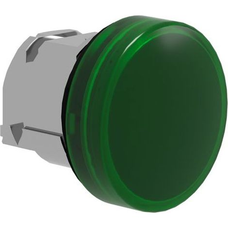 SCHNEIDER ZB4BV033 - Testa Lampada Spia Harmony XB4 Verde Gemma Liscia 22mm