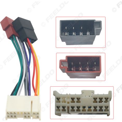 Compatible avec les câbles de modification audio Hyundai/Kia 16P (public vers ISO), les câbles d'alimentation AV DVD et les câbles adaptateurs pour autoradio CD.