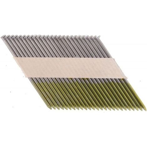 Glatte Nägel in geklebtem Streifen 34° 3,1 x 83 mm für Nagler – MAKITA – 3000 Spitzen – F-30643
