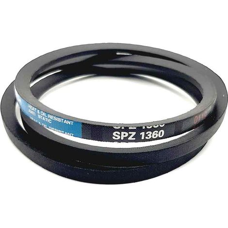 Courroie trapézoidale lisse SPZ1360