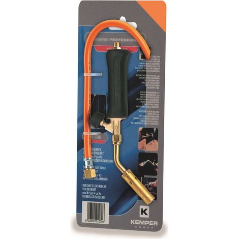 K KEMPER GROUP 1217T cannello curvo per saldatura a bombola con beccuccio diametro 20 mm (1/3)