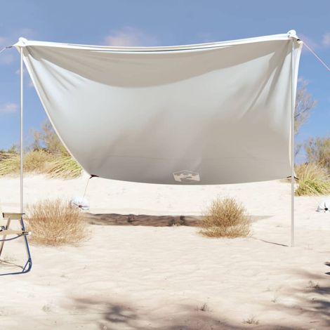 vidaXL Baldacchino da Spiaggia con Ancore per la Sabbia 304x300 (1/5)