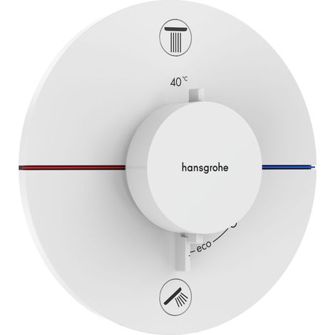 FMS ShowerSelect Comfort S Thermostat, blanc mat UP (1/2)