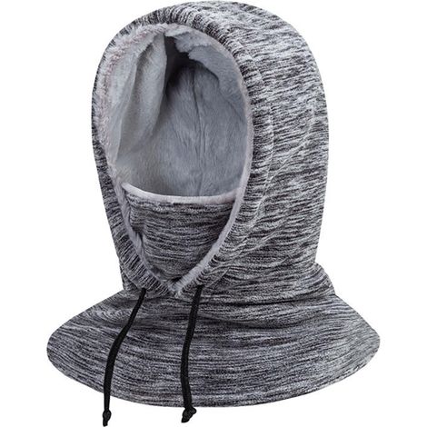 Masque facial balaclava en laine épaisse pour l'hiver, imperméable et thermique pour hommes et femmes, sports outdoor, alpinisme, ski (1/5)