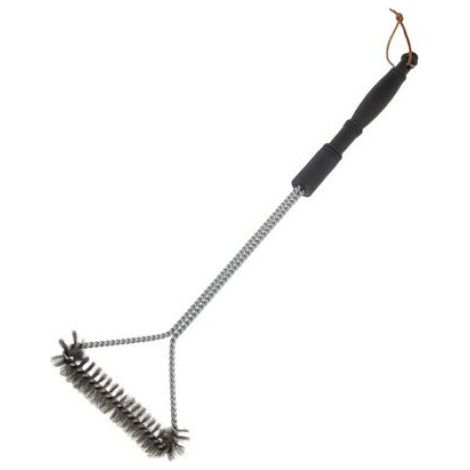 Brosse Barbecue - Acier Inoxydable Et Pvc - 16,3 X 54,5 Cm - Pour Nettoyage Grill Et Plaque De Cuisson - 1 Pièce (1/2)