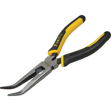 Stanley Tools Fatmax Bent Snipe Nose Pliers 200Mm (8In)