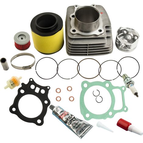 Cylinder Piston Gasket Top End Rebuild Kit Set Fit Honda Rancher Trx350 00-06
