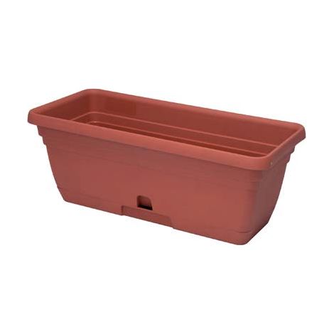 CASSETTA + RISERVA MAXI MELISSA ICS - PP TERRACOTTA CM 65X25 H.CM 21- 6 pezzi