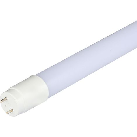 Tube LED T8 G13 120cm 16,5W Nano-Plastic V-TAC VT-122 - 160 deg - Blanc froid - 6500K