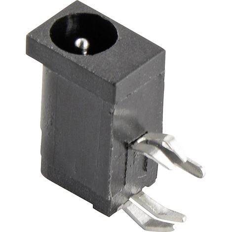 TRU COMPONENTS  Niedervolt-Steckverbinder Buchse, Einbau horizontal  4.2 mm 1.1 mm 1 St.