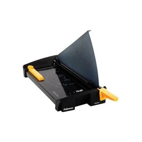 Fellowes Stellar A3 cisaille à levier noir et jaune ergonomique