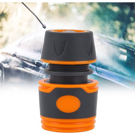 Raccord rapide pour tuyau d'eau 1/2" - Connecteur d'arrêt d'eau rapide (2 pièces) (1/5)