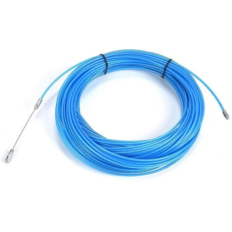 Multifunktionales Stahlseil mit oxidationsbeständiger Kunststoffbeschichtung für Hebezeuge, Hebezeuge und Zugvorrichtungen, blau