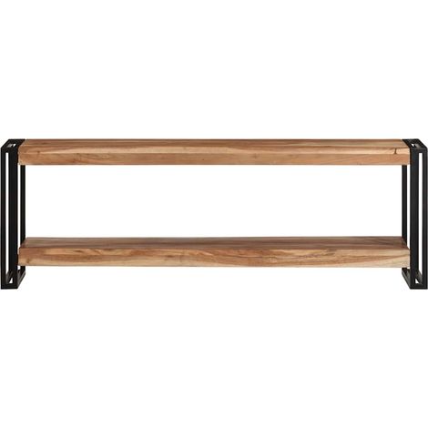 Meuble TV, Étagère TV, Meuble de Salon, 120x30x40 cm Bois d'acacia massif OIB5832E (1/5)