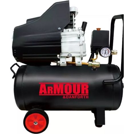 compressore aria lubrificato armour&danforth 24l 2 hp - cod. tmx20807 (1/4)