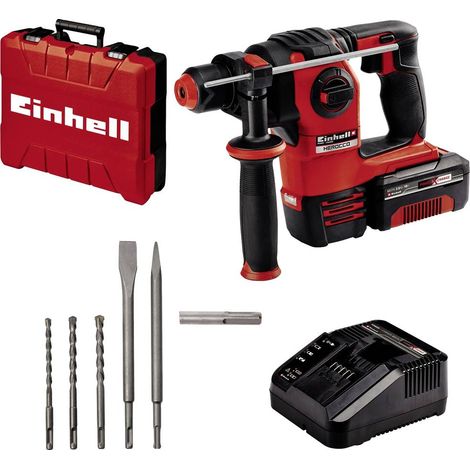 Einhell HEROCCO Martello Perforatore senza Filo Rosso Nero (1/10)
