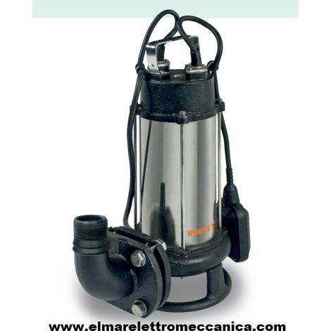 Elettropompa Sommersa Trituratrice HP 1,5 KW 1,1 Pompa Fogna